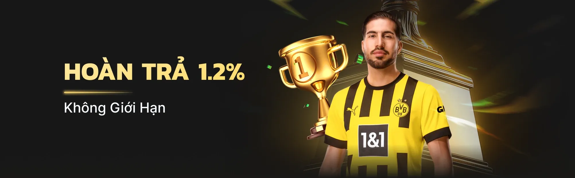 Ưu đãi chào mừng thành viên mới 123Goal